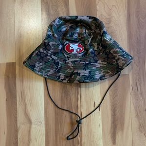 New Era 49er camo Bucket hat